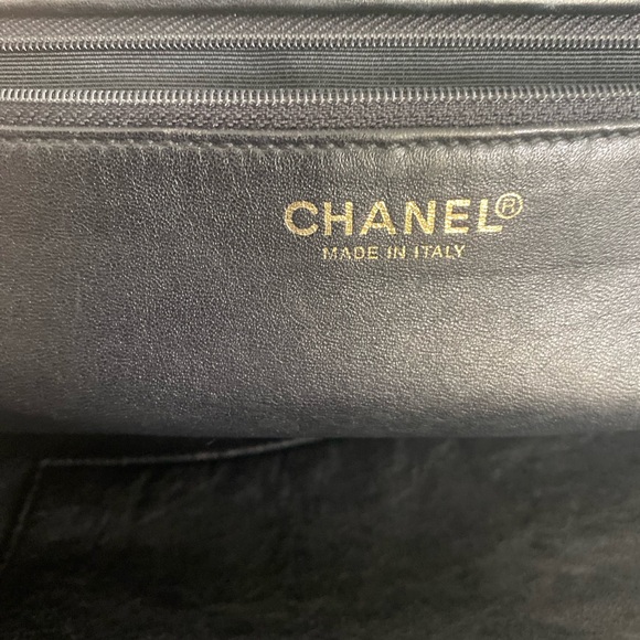 Chanel Vintage Jersey Choco bar tote W/Certificate of Authenticity CHANEL - Picture 10 of 16